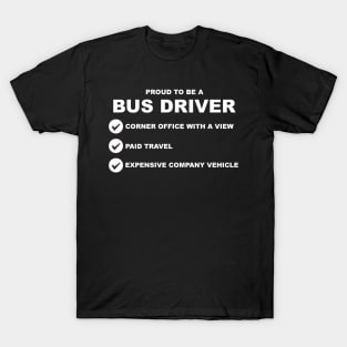 Proud to be a Bus Driver T-Shirt